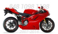 2007-2014 Ducati 848 1098 1198 Carenados
