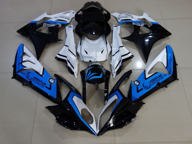Alien Azul & Blanco 09-14 S1000RR Carenado Moto Alien Azul & Blanco 09-14 S1000RR Carenado Moto