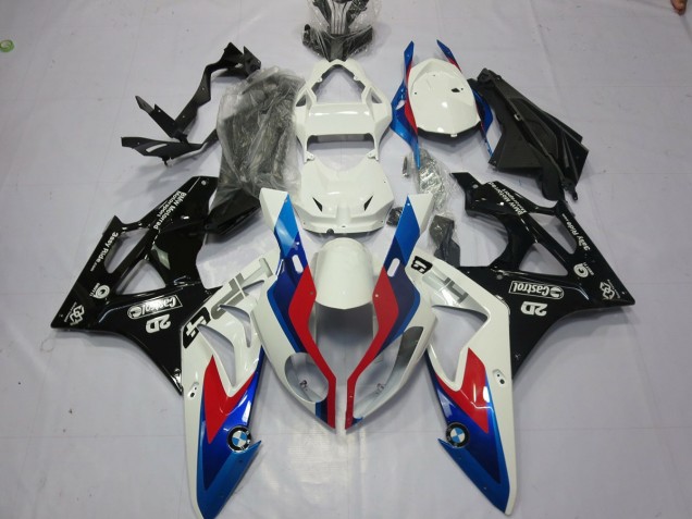 Alien Azul & Blanco 09-14 S1000RR Carenado Moto Alien Azul & Blanco 09-14 S1000RR Carenado Moto