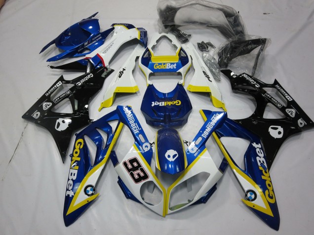 Alien Azul & Blanco 09-14 S1000RR Carenado Moto Alien Azul & Blanco 09-14 S1000RR Carenado Moto