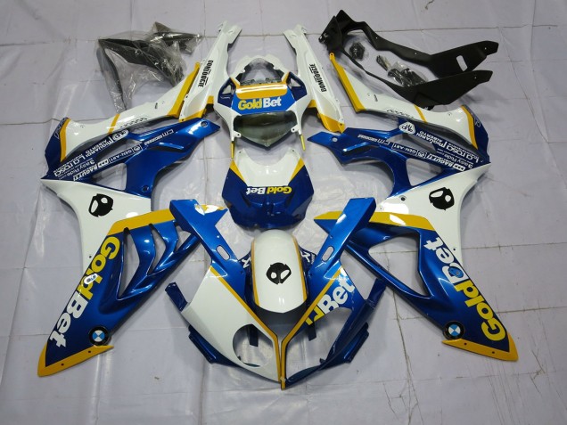 Alien Azul & Blanco 09-14 S1000RR Carenado Moto Alien Azul & Blanco 09-14 S1000RR Carenado Moto