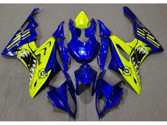Alien Azul & Blanco 09-14 S1000RR Carenado Moto Alien Azul & Blanco 09-14 S1000RR Carenado Moto