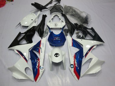 Alien Azul & Blanco 09-14 S1000RR Carenado Moto
