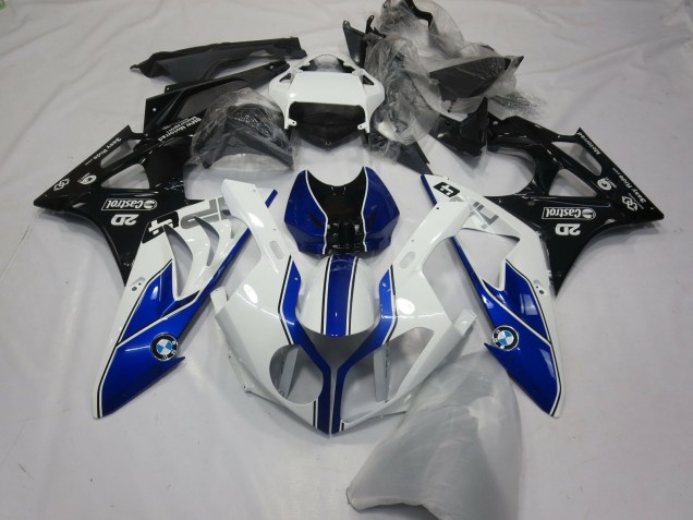 Alienígena Azul & Blanco 09-14 S1000RR Carenado Moto Alienígena Azul & Blanco 09-14 S1000RR Carenado Moto