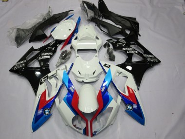 Alienígena Azul & Blanco 09-14 S1000RR Carenado Moto