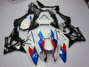 Alienígena Azul & Blanco 09-14 S1000RR Carenado Moto