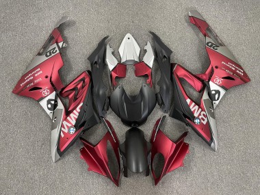 Alienígena Azul & Blanco 09-14 S1000RR Carenado Moto