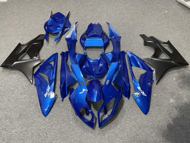 Alienígena Azul & Blanco 09-14 S1000RR Carenado Moto