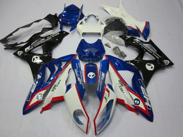 Alienígena Azul & Blanco 09-14 S1000RR Carenado Moto Alienígena Azul & Blanco 09-14 S1000RR Carenado Moto
