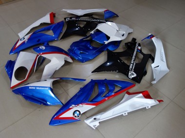 Alienígena Azul & Blanco 09-14 S1000RR Carenado Moto