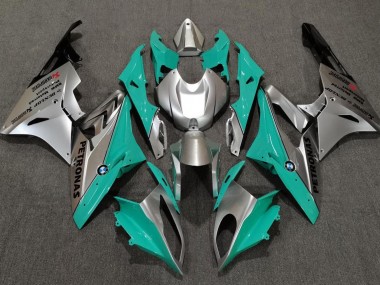 Alienígena Azul & Blanco 09-14 S1000RR Carenado Moto
