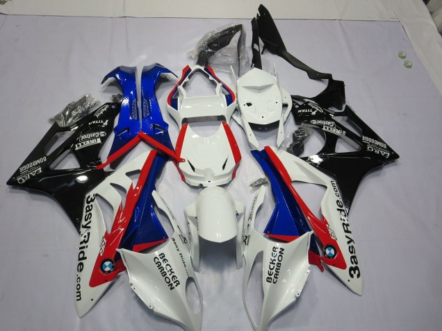 Alienígena Azul & Blanco 09-14 S1000RR Carenado Moto Alienígena Azul & Blanco 09-14 S1000RR Carenado Moto
