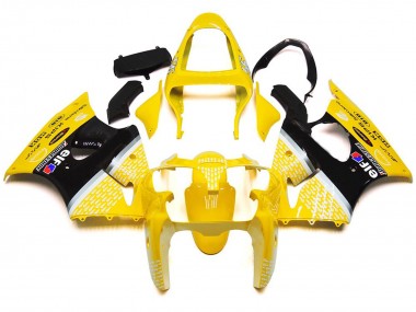 Amarillo Brillante 1 00-02 ZX6R Carenado Moto