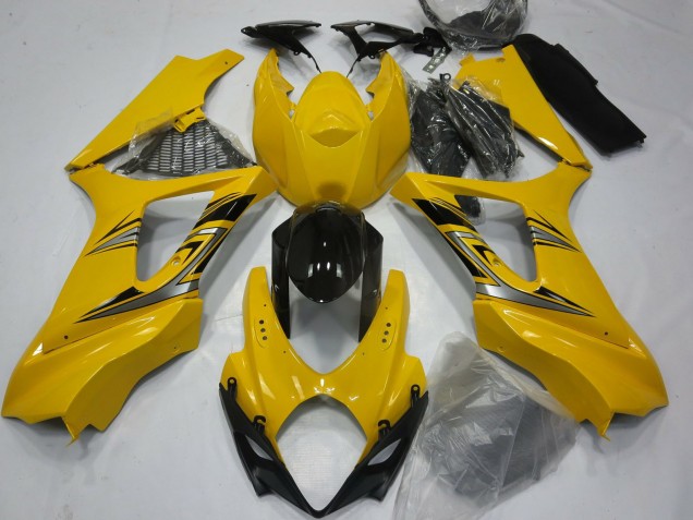 Amarillo Brillante 07-08 GSXR 1000 Carenado Moto Amarillo Brillante 07-08 GSXR 1000 Carenado Moto