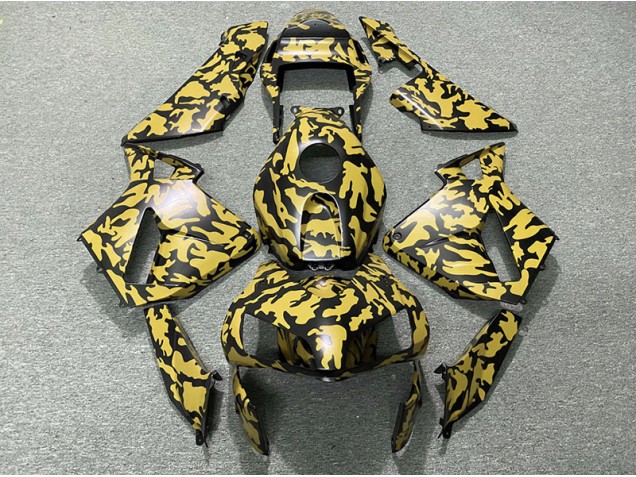 Amarillo Camuflaje 03-04 CBR600RR Carenado Moto Amarillo Camuflaje 03-04 CBR600RR Carenado Moto