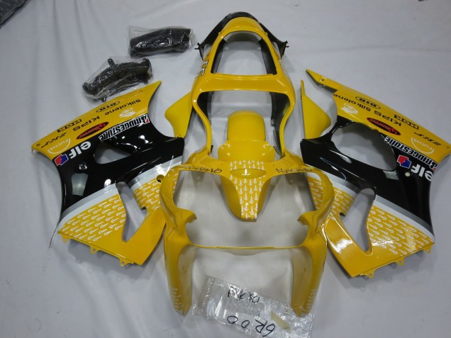 Amarillo Elf 00-02 ZX6R Carenado Moto Amarillo Elf 00-02 ZX6R Carenado Moto