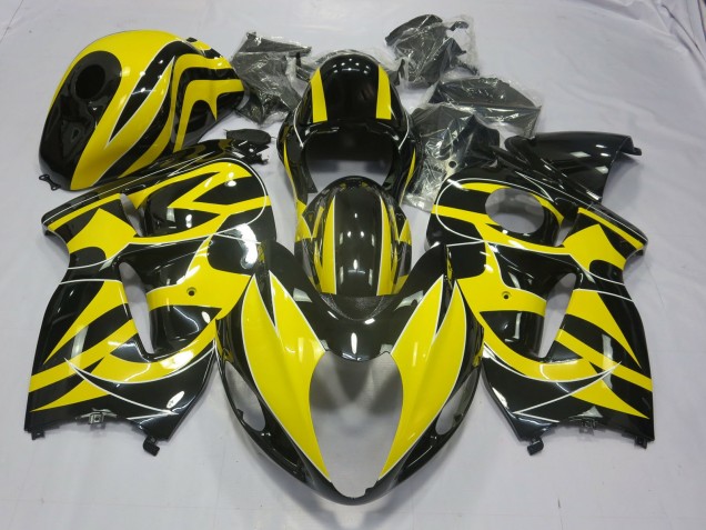 Amarillo & Negro 97-07 GSXR 1300 Carenado Moto Amarillo & Negro 97-07 GSXR 1300 Carenado Moto