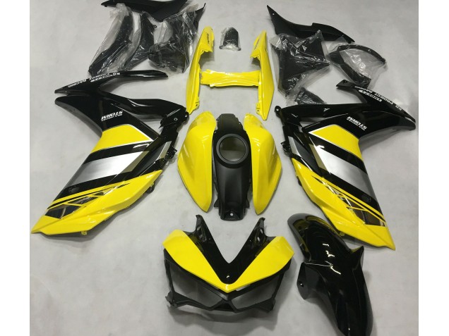 Amarillo & Negro Brillante 15-18 R3 Carenado Moto Amarillo & Negro Brillante 15-18 R3 Carenado Moto