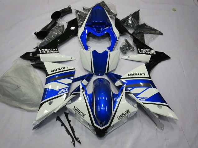 Azul & Blanco 07-08 R1 Carenado Moto Azul & Blanco 07-08 R1 Carenado Moto