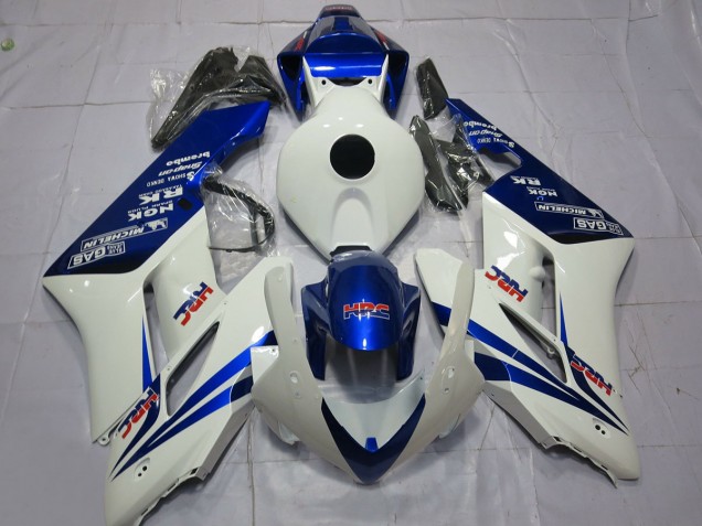 Azul Blanco HRC 04-05 CBR1000RR Carenado Moto Azul Blanco HRC 04-05 CBR1000RR Carenado Moto