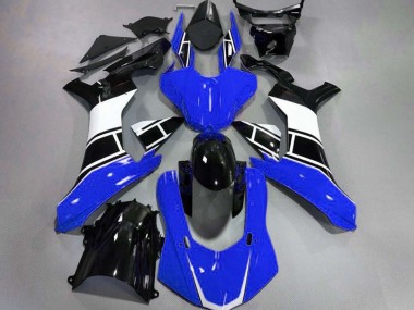 Azul Brillante Blanco & Negro 15-19 R1 Carenado Moto
