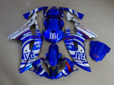 Azul Brillante Fiat 08-16 R6 Carenado Moto