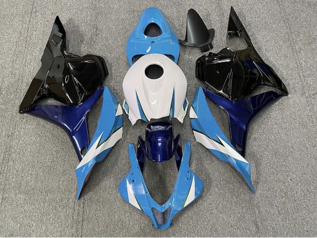 Azul Claro & Blanco 09-12 CBR600RR Carenado Moto Azul Claro & Blanco 09-12 CBR600RR Carenado Moto