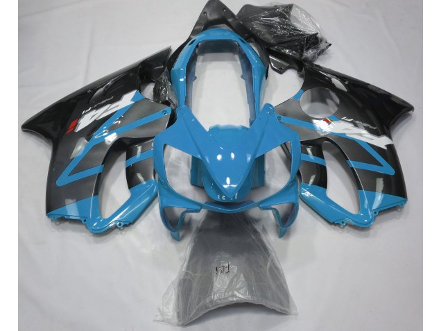 Azul Claro Brillante & Gris 04-07 CBR600 F4i Carenado Moto Azul Claro Brillante & Gris 04-07 CBR600 F4i Carenado Moto