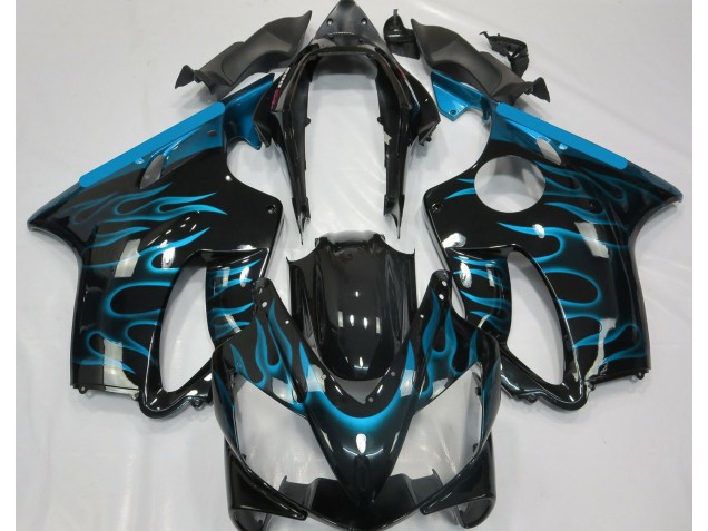Azul Claro Llama 04-07 CBR600 F4i Carenado Moto Azul Claro Llama 04-07 CBR600 F4i Carenado Moto