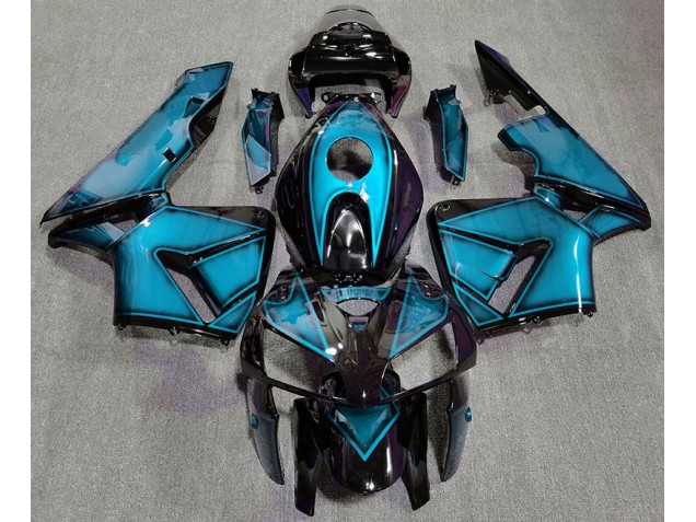 Azul Claro Profundo 05-06 CBR600RR Carenado Moto Azul Claro Profundo 05-06 CBR600RR Carenado Moto