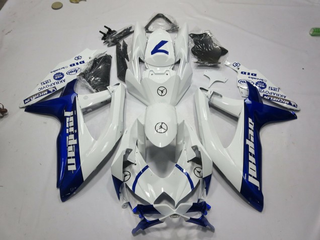 Azul Jordan 08-10 GSXR 600-750 Carenado Moto Azul Jordan 08-10 GSXR 600-750 Carenado Moto