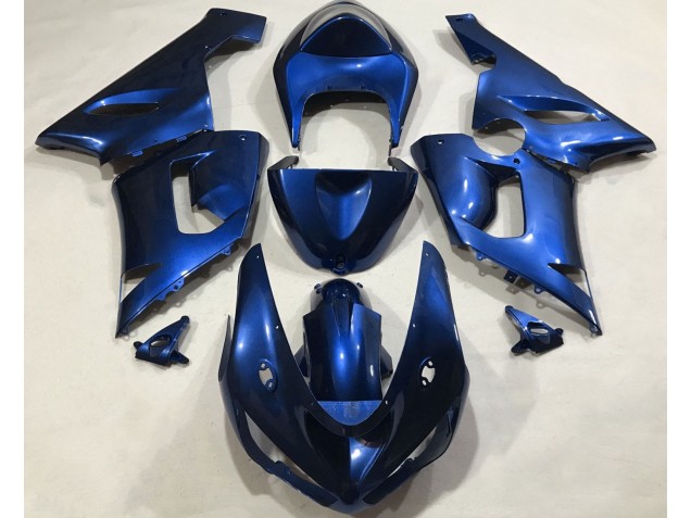 Azúl Metálico 05-06 ZX6R Carenado Moto Azúl Metálico 05-06 ZX6R Carenado Moto
