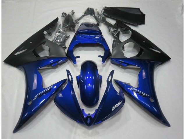 Azul Oscuro Brillante 05 R6 Carenado Moto Azul Oscuro Brillante 05 R6 Carenado Moto