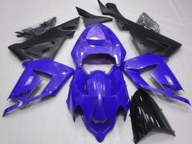 Azul Perla & Negro 04-05 ZX10R Carenado Moto