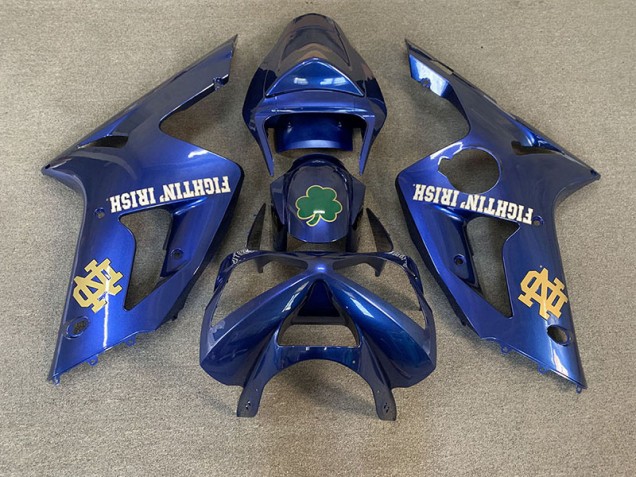 Azul Profundo 03-04 ZX6R Carenado Moto Azul Profundo 03-04 ZX6R Carenado Moto