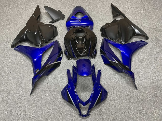 Azul Profundo Con Negro 09-12 CBR600RR Carenado Moto Azul Profundo Con Negro 09-12 CBR600RR Carenado Moto