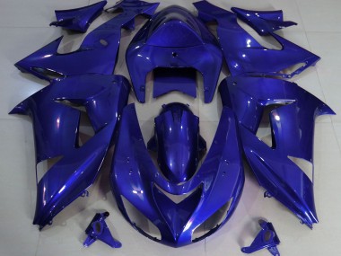 Azul Profundo Liso 06-07 ZX10R Carenado Moto