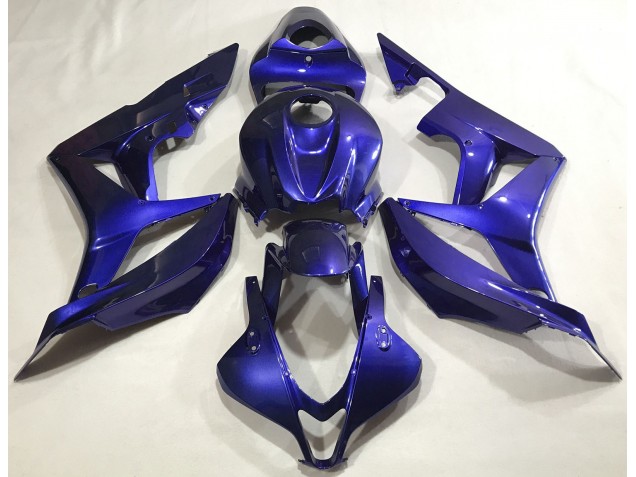 Azul Profundo Liso 07-08 CBR600RR Carenado Moto Azul Profundo Liso 07-08 CBR600RR Carenado Moto