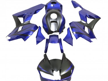 Azul Profundo & Negro Mate 13-23 CBR600RR Carenado Moto