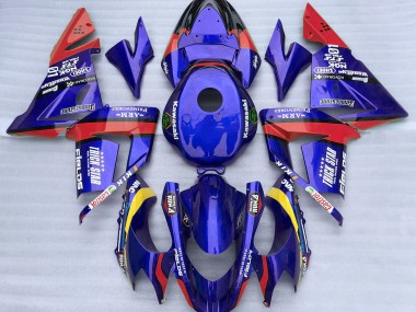 Azul & Rojo Trickstar 04-05 ZX10R Carenado Moto