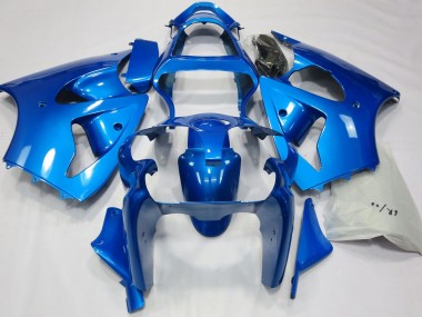 Azul Vibrante 00-02 ZX6R Carenado Moto