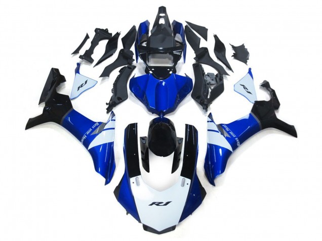 Blanco & Azul 15-19 R1 Carenado Moto Blanco & Azul 15-19 R1 Carenado Moto