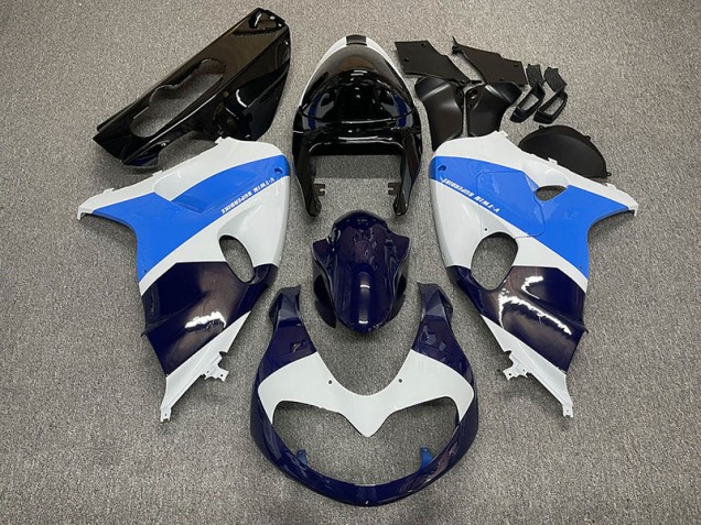 Blanco Brillante & Azul 98-03 TL1000R Carenado Moto Blanco Brillante & Azul 98-03 TL1000R Carenado Moto