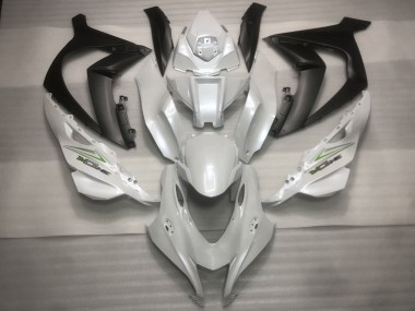 Blanco Perla & Verde 16-19 ZX10R Carenado Moto