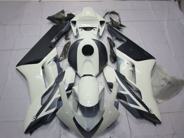 Blanco & Plata 04-05 CBR1000RR Carenado Moto