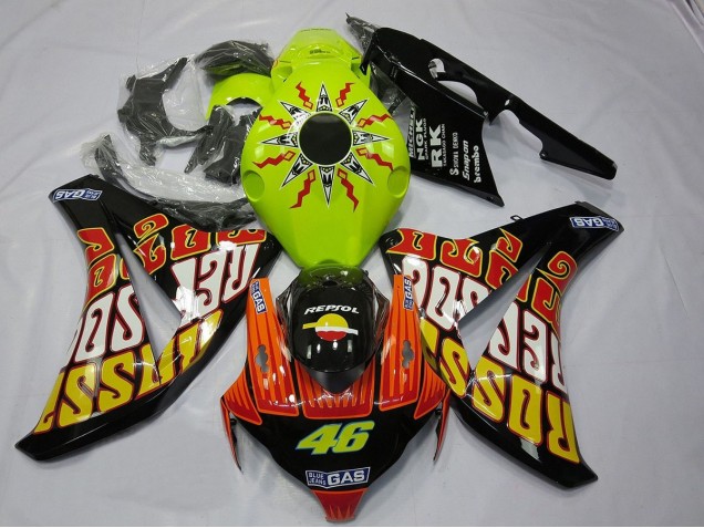 Bonito Rossi 08-11 CBR1000RR Carenado Moto Bonito Rossi 08-11 CBR1000RR Carenado Moto