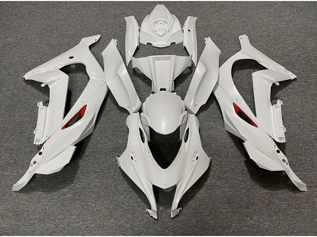 Borde Rojo Blanco Perla 16-19 ZX10R Carenado Moto Borde Rojo Blanco Perla 16-19 ZX10R Carenado Moto