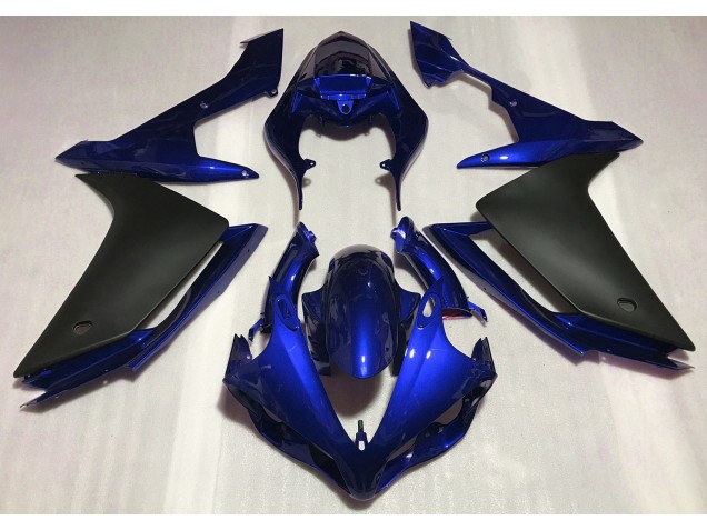 Brillante Azul & Negro 07-08 R1 Carenado Moto Brillante Azul & Negro 07-08 R1 Carenado Moto