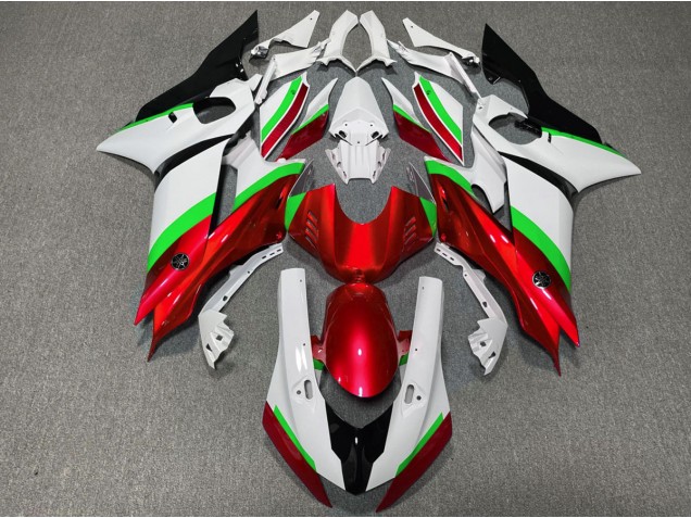 Brillo Rojo & Verde 17-21 R6 Carenado Moto Brillo Rojo & Verde 17-21 R6 Carenado Moto