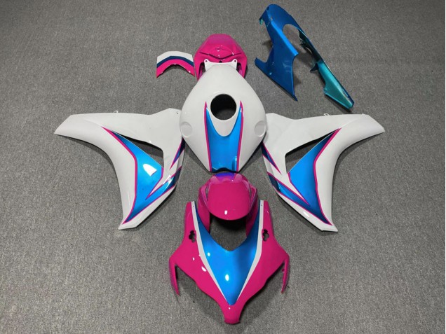 Brillo Rosa & Azul 08-11 CBR1000RR Carenado Moto Brillo Rosa & Azul 08-11 CBR1000RR Carenado Moto